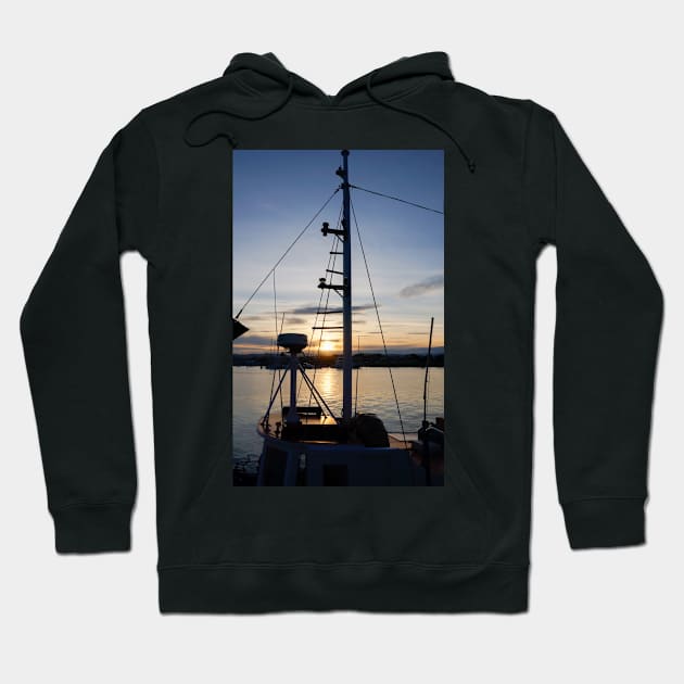 mast in the sunlight Hoodie by sma1050